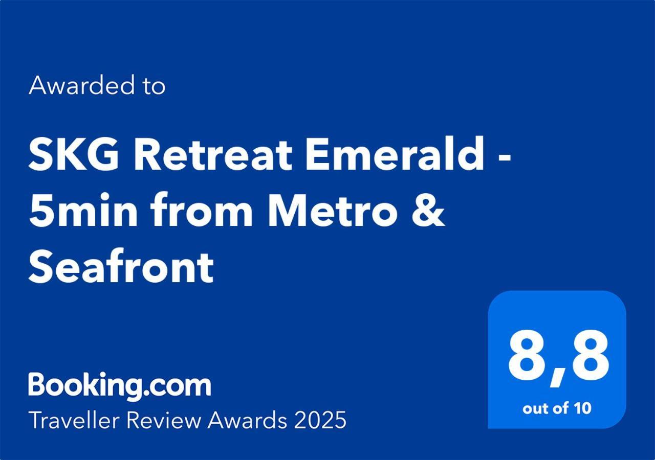 Skg Retreat Emerald - 5Min Walk From Seafront Thessaloníki Luaran gambar